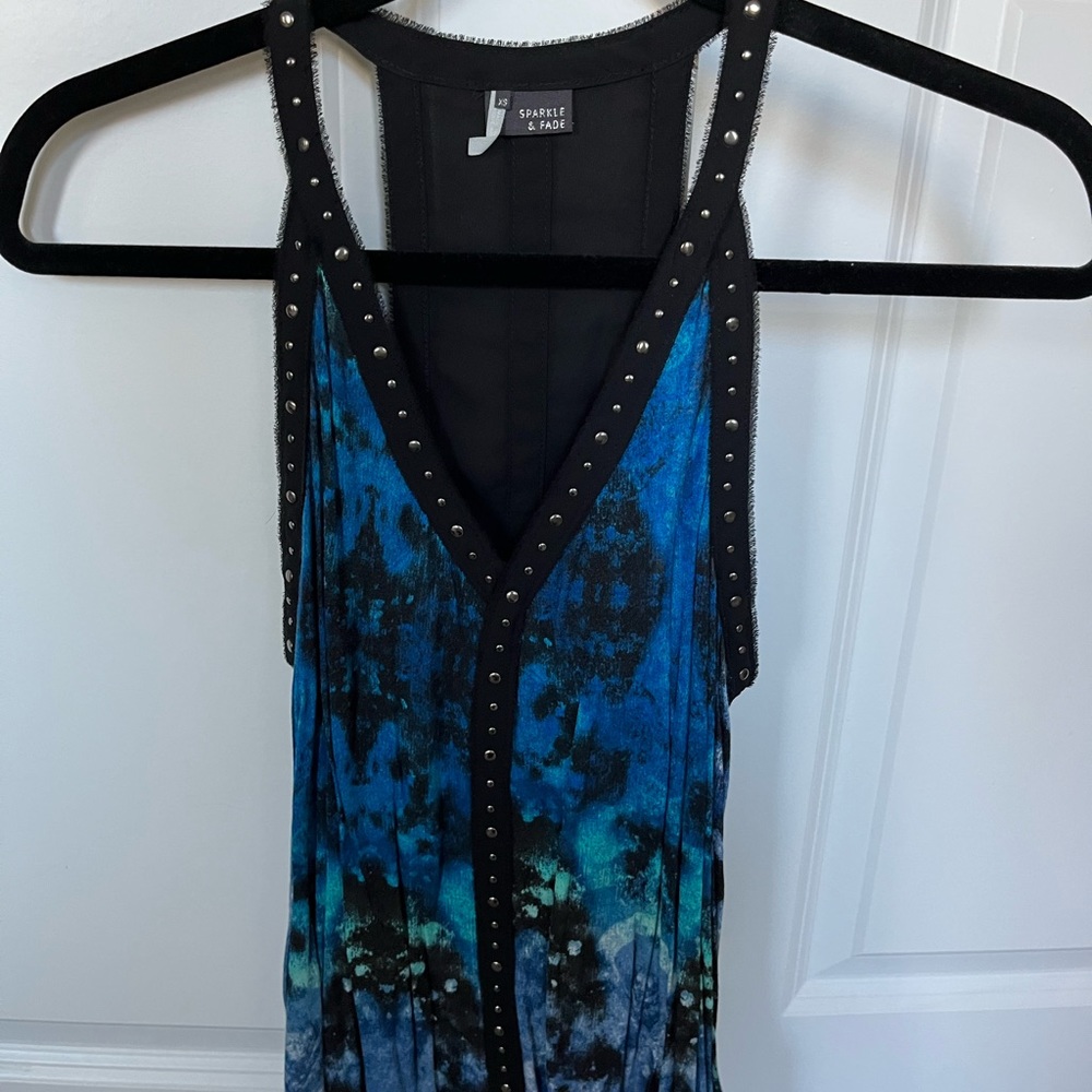Sparkle and Fade tank top